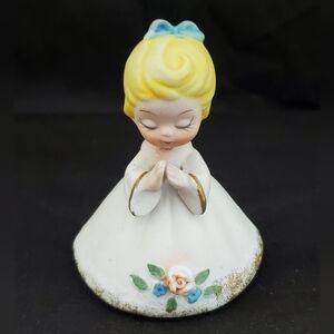 Vintage 1970s Bisque Figurine Josef Originals " Say Your Prayers"